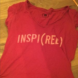 All read inspired gap shirt